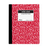 C-Line Products Composition Notebook, Wide Ruled, Marble Cover, Assorted Colors, 12PK 22010-CT